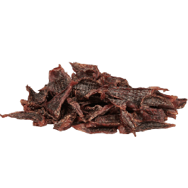 Dehydrated beef heart top